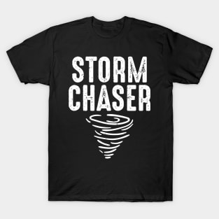 Cute Storm Chaser Severe Weather Tornado Obsessed T-Shirt